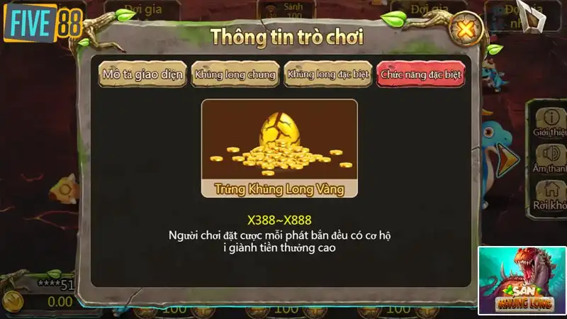 Hướng dẫn cách chơi săn khủng long Hướng dẫn cách chơi săn khủng long